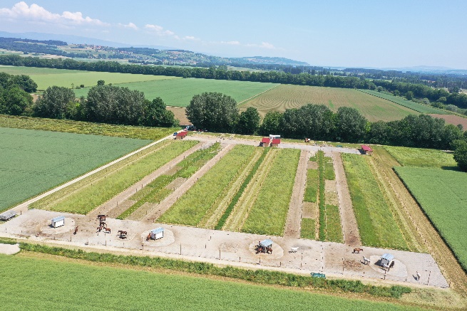 Enlarged view: Paddock trail facility Agroscope